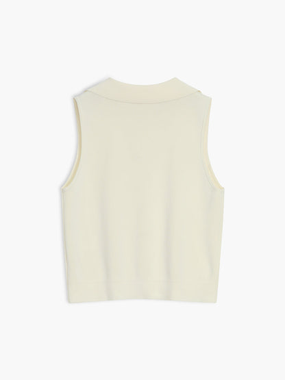 Beloved Metal Button Sweater Vest