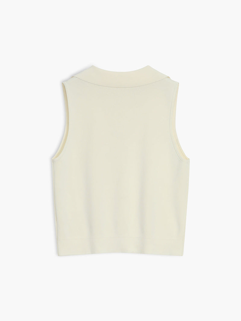 Beloved Metal Button Sweater Vest
