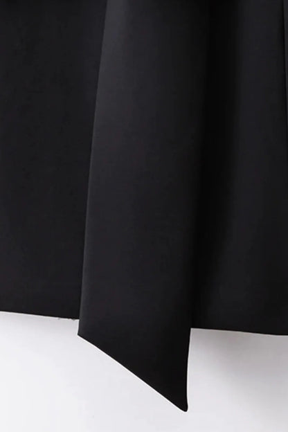 Dalo Bowknot Double-breasted Sleeveless Vest