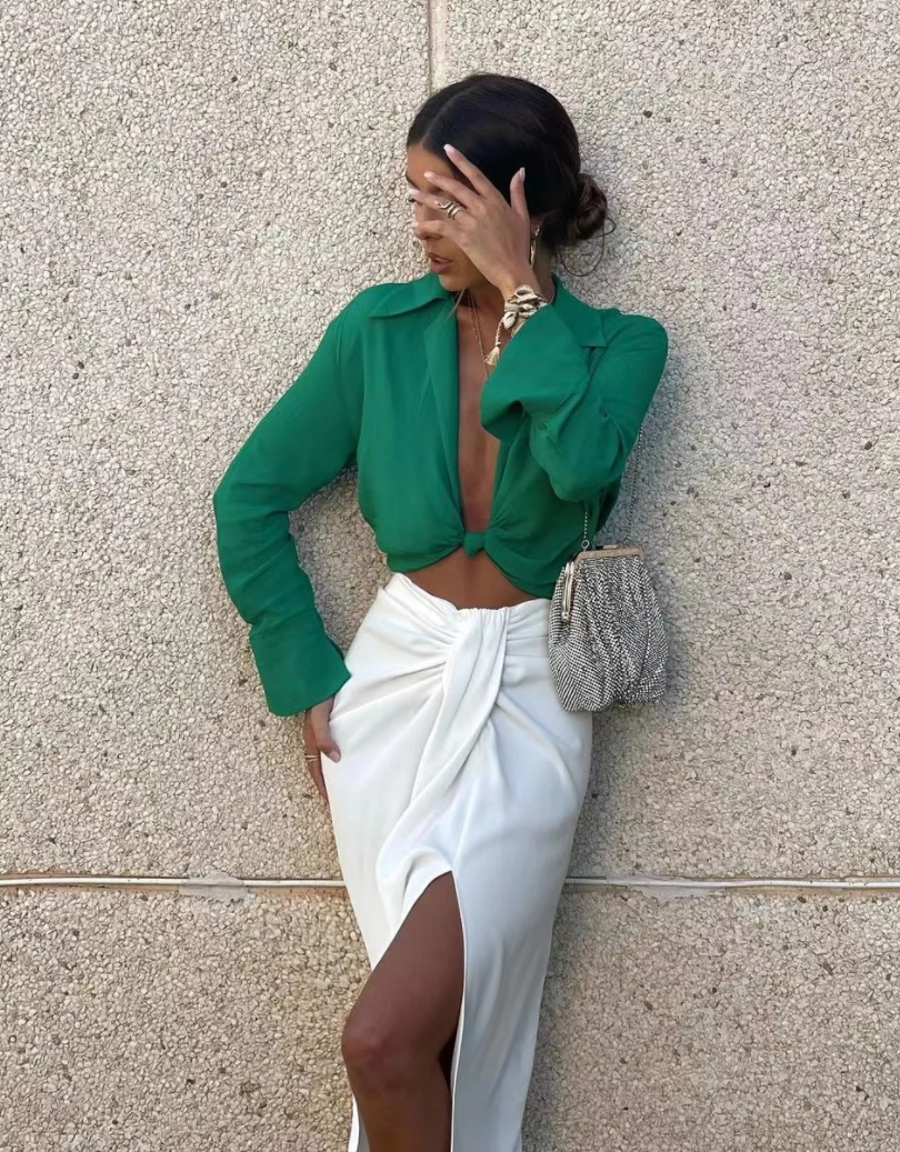 Kaya Green Top
