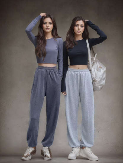 Oversize Sweatpants for High Waist Sports Pants Baggy Pants Female Joggers Harajuku Trousers