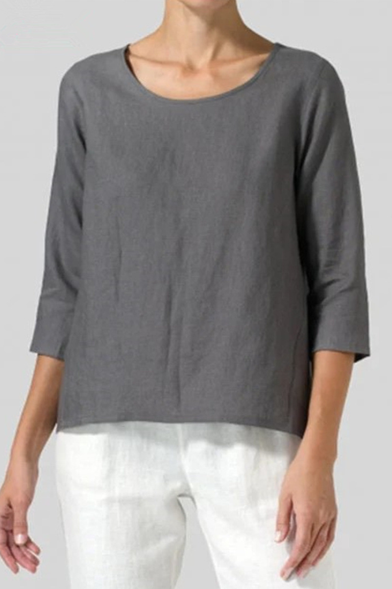 Basic O Neck T-shirts(6 Colors)