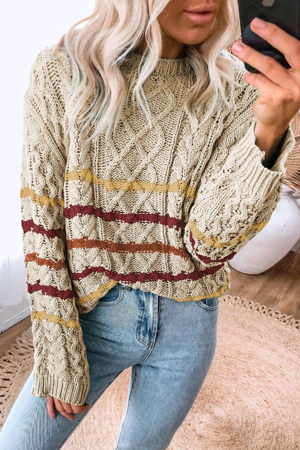Gracefully Designed Sweater