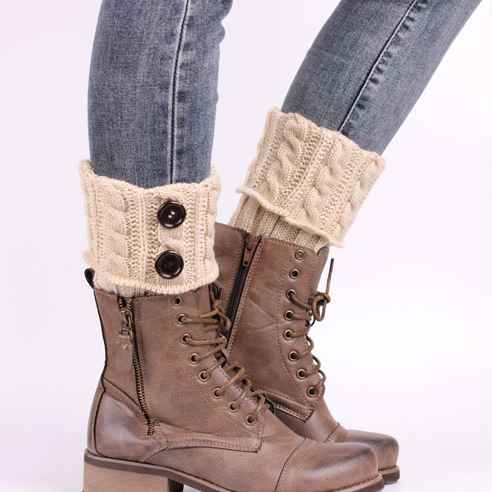Casual Solid Color Knitted Socks elevenforest
