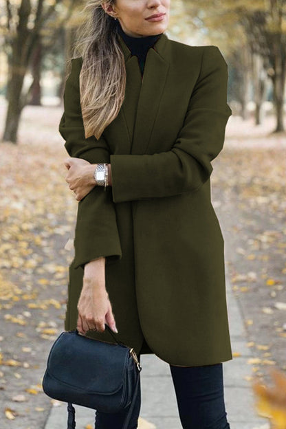 Long Sleeve Regular Sleeve Coats(6 Colors)