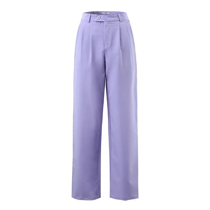 Winter Clothing Short Small Tank Top Top High Waist Buckle Pants Suit Set