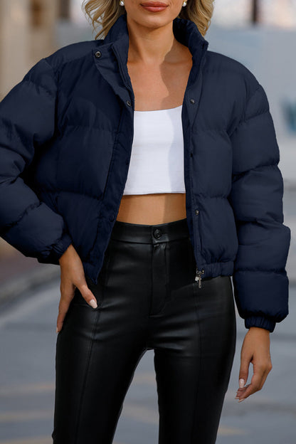 Pocket Turtleneck Outerwear
