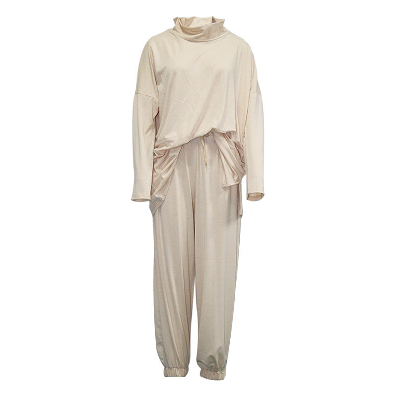 Fall Popular Loose Top Pants Two-piece Suit – Autumn Outfit