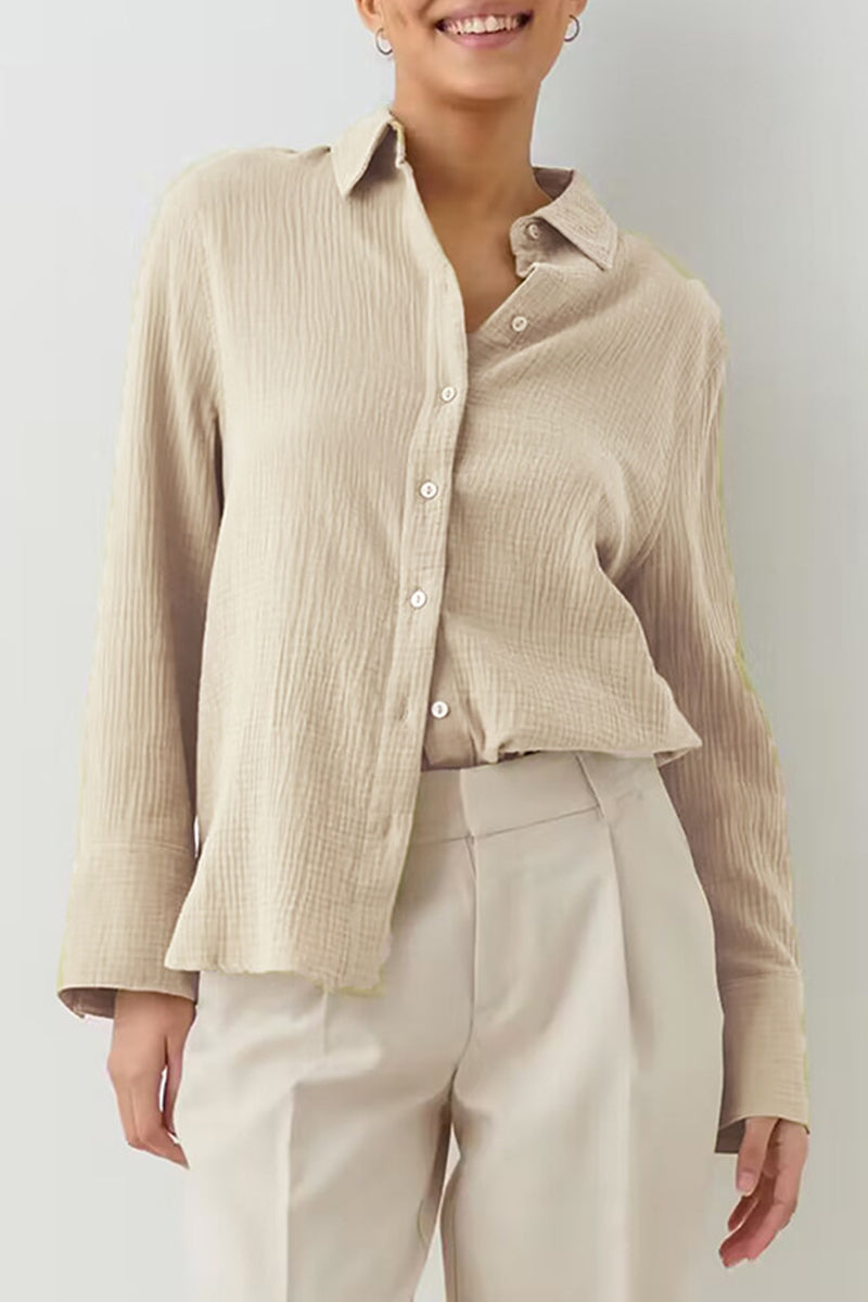Turndown Collar Tops