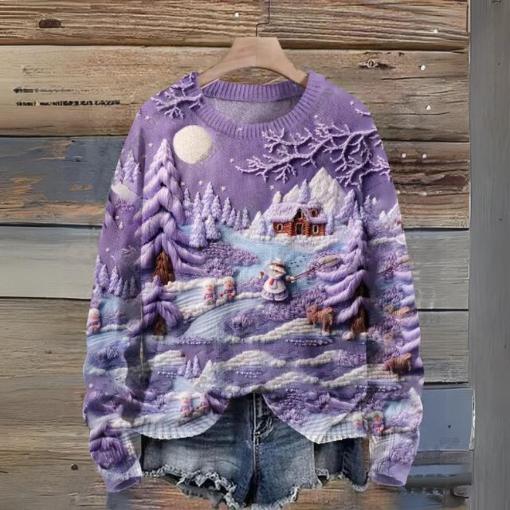 Gracefully Designed Sweater