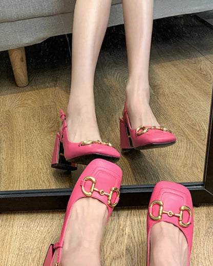 Subtly Elegant Heels with a Refined Vintage Look