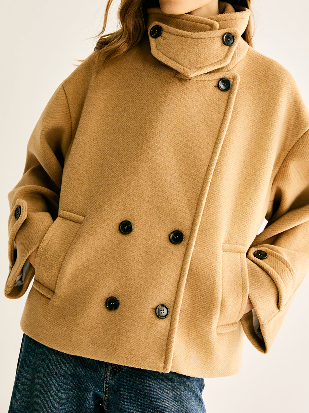 Tweed Warm Coat