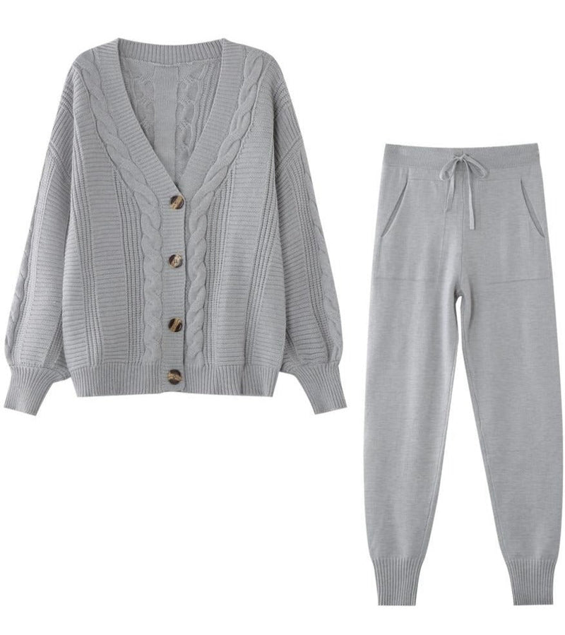 Varvara Cardigan & Pants Set