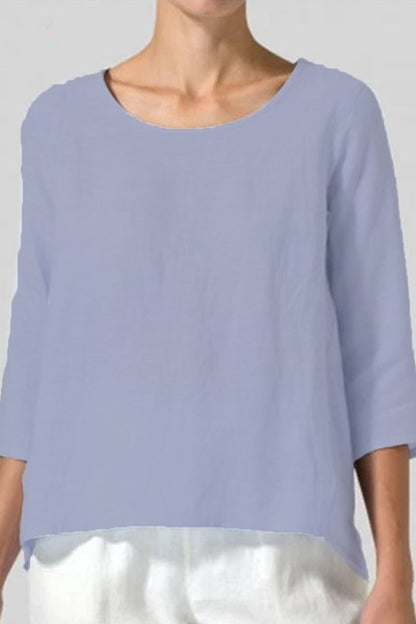 Basic O Neck T-shirts(6 Colors)