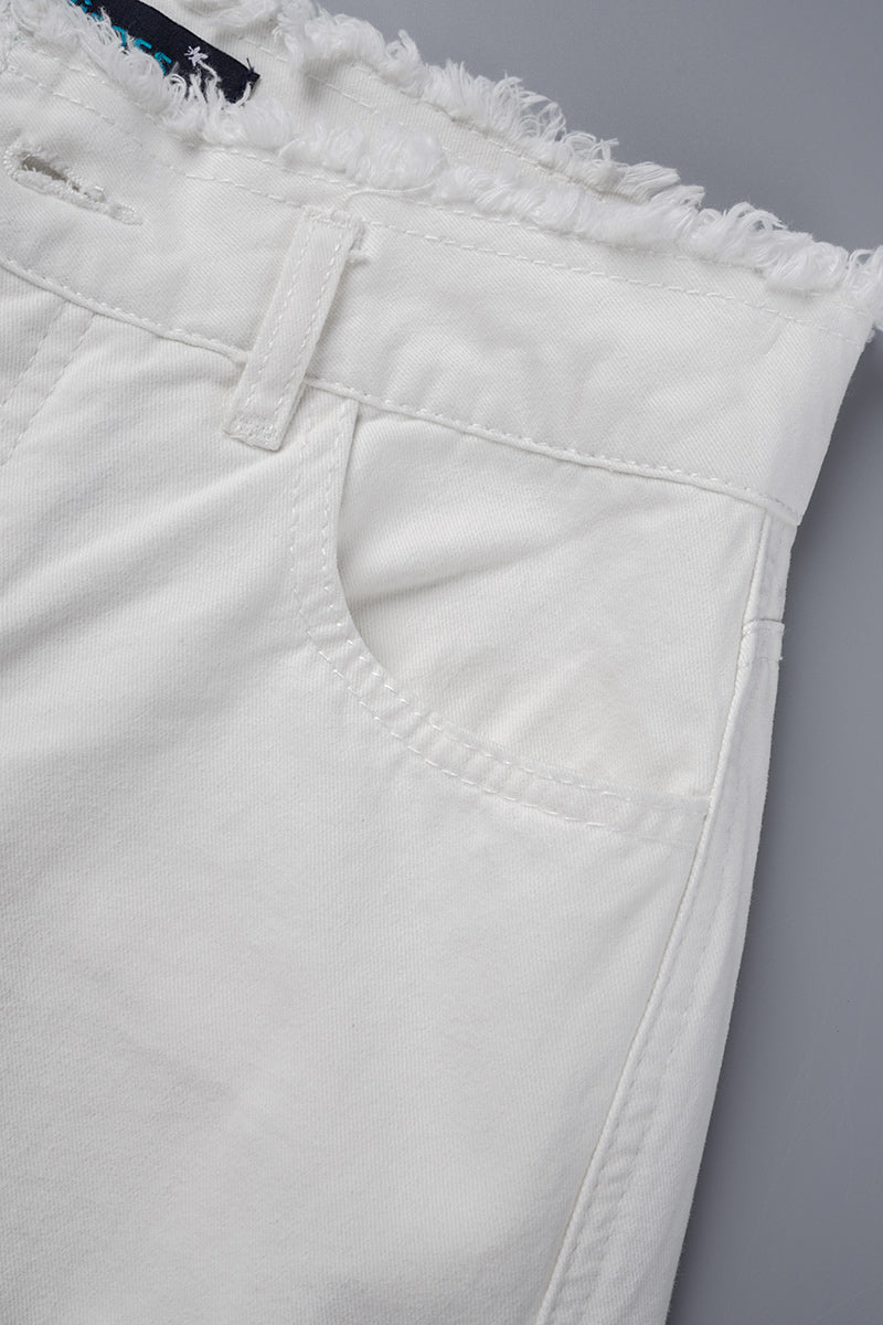 Ripped Patchwork Mid Waist Regular Denim Jeans (subject to the Actual Object)(5 Colors)