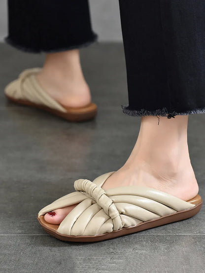 Sophisticated Slippers with a Clean Classic Look