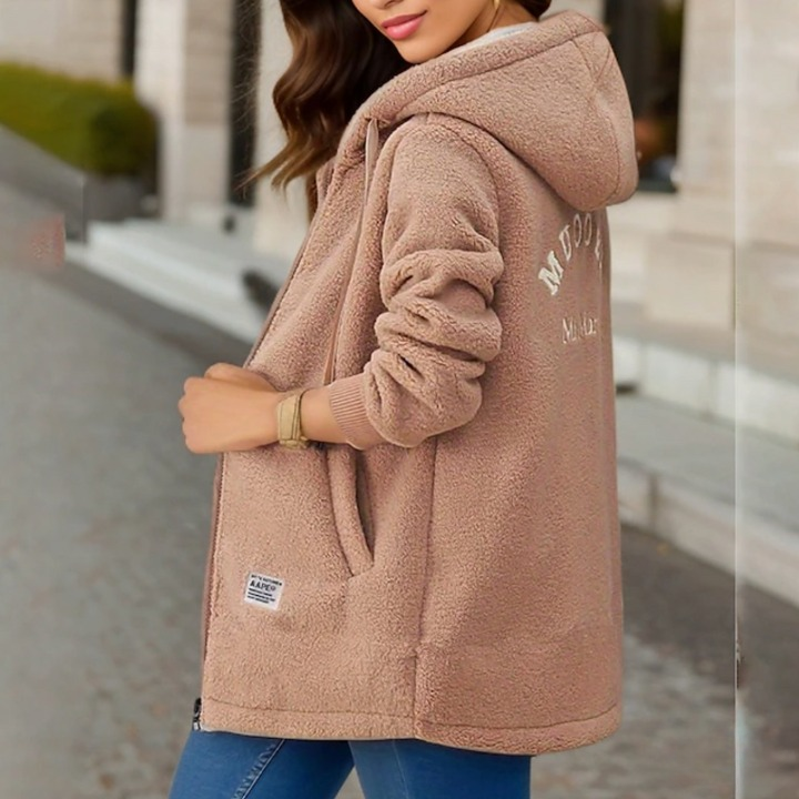 JO | trendy warm teddy coat