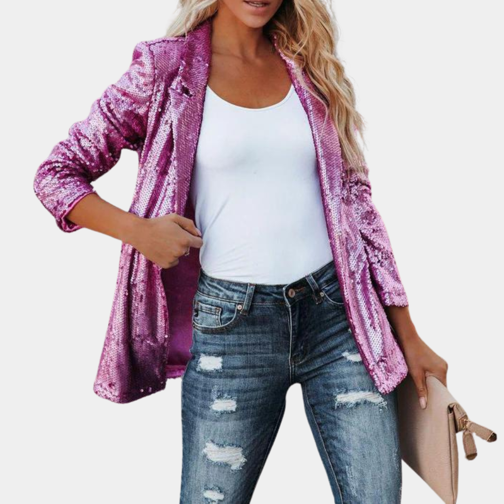 JO | Chic glitter blazer for women