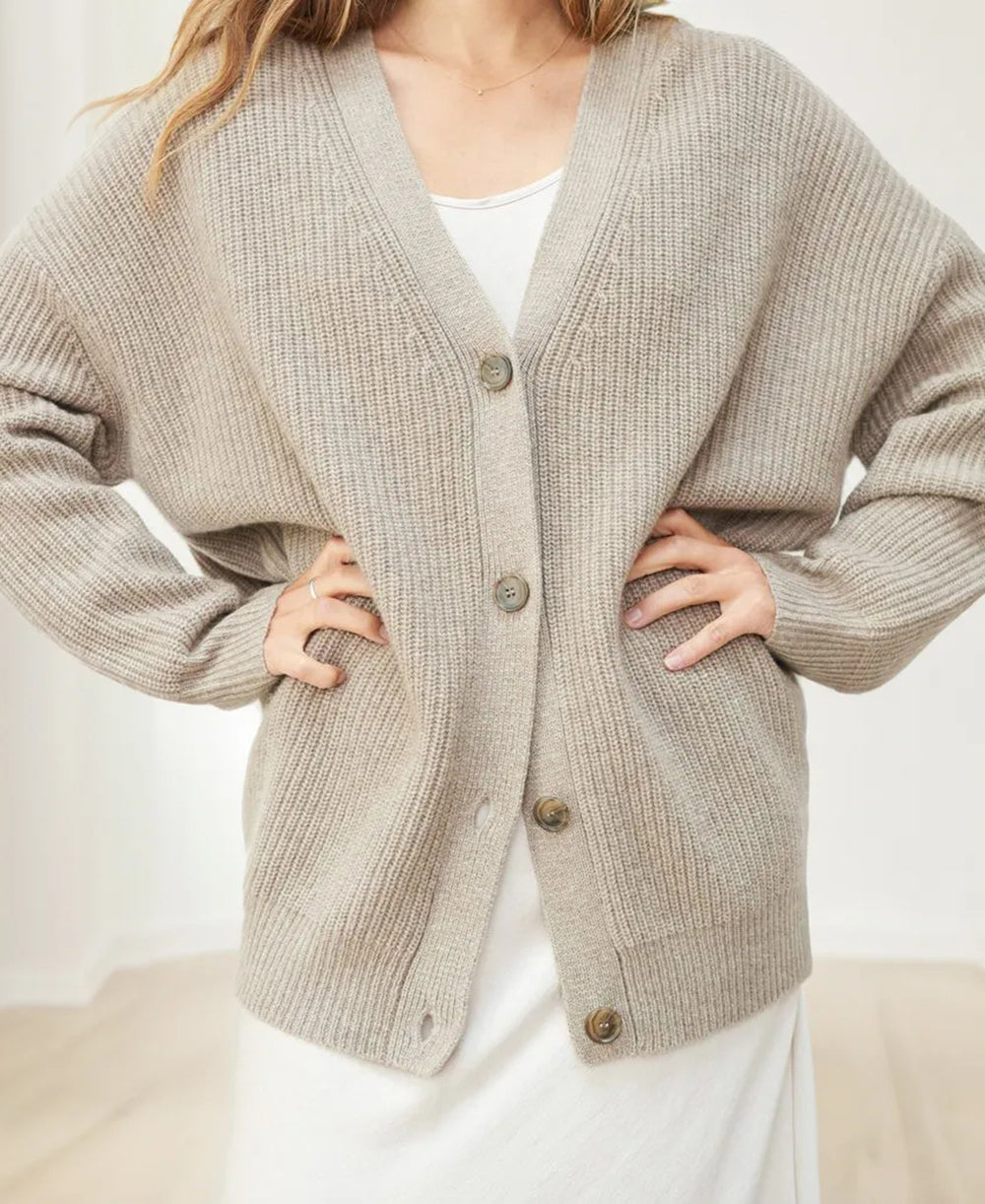 JO | Cashmere cocoon cardigan