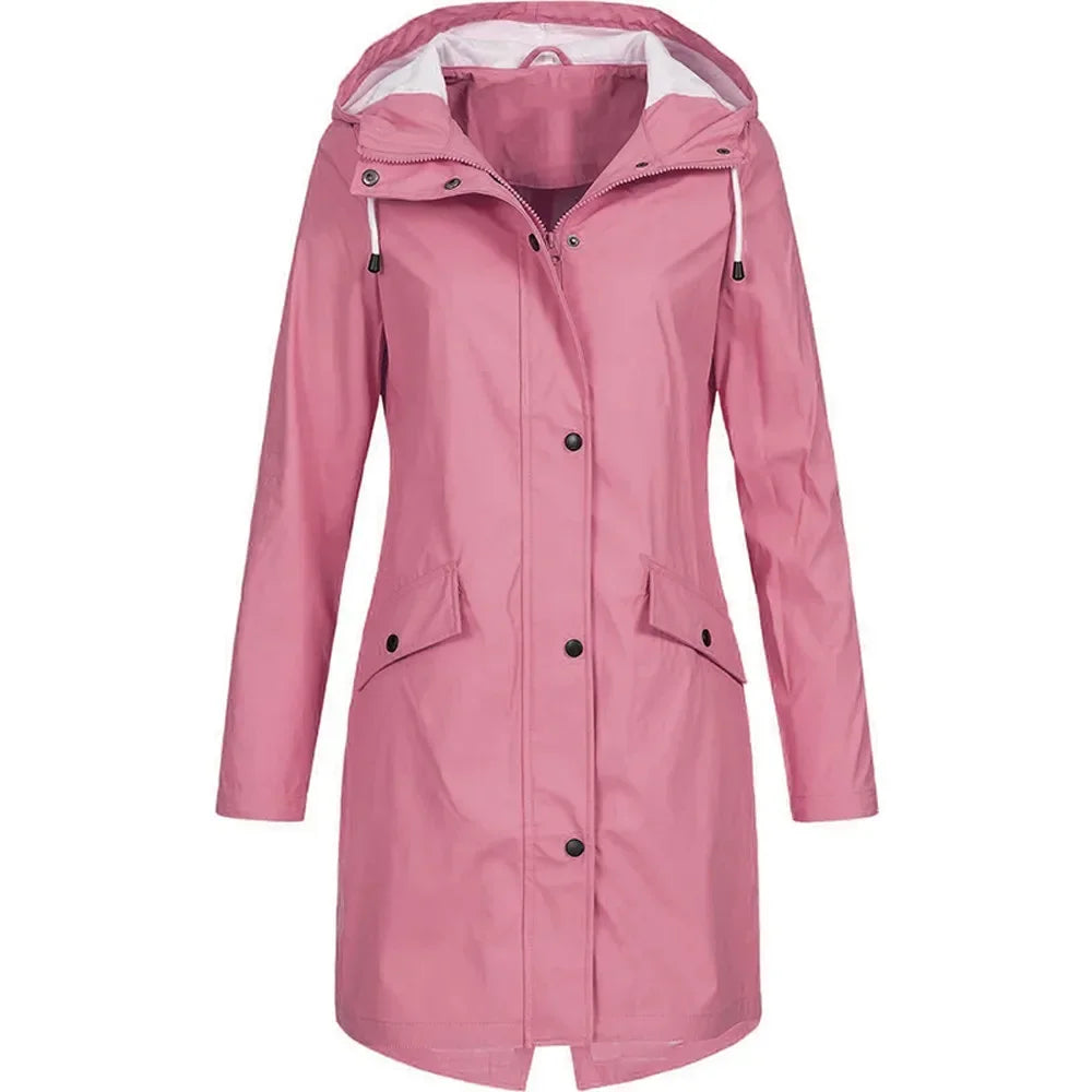 JO | Outdoor long waterproof jacket