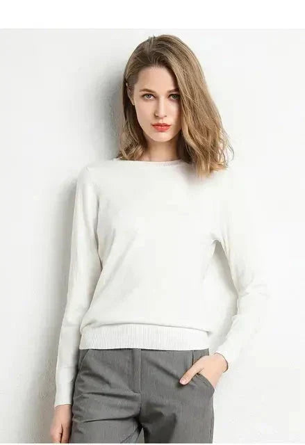 JO | Knitted sweater for women