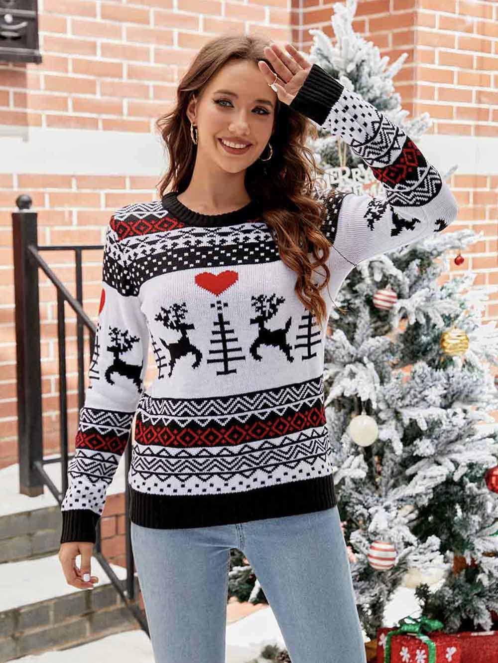 Gracefully Designed Sweater
