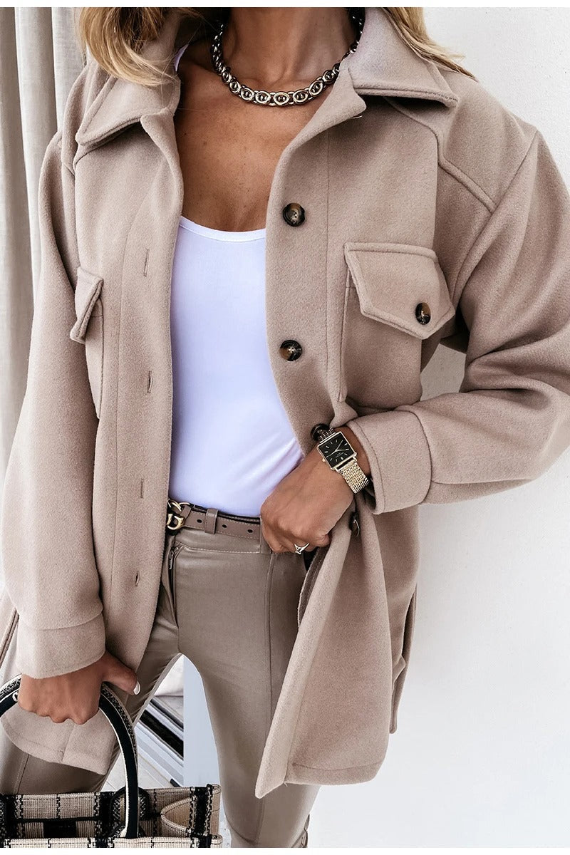 JO | Ladies spring jacket with belt