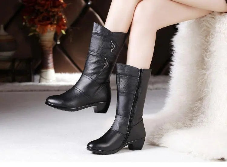 Sleek and Supportive Orthopedic Boots