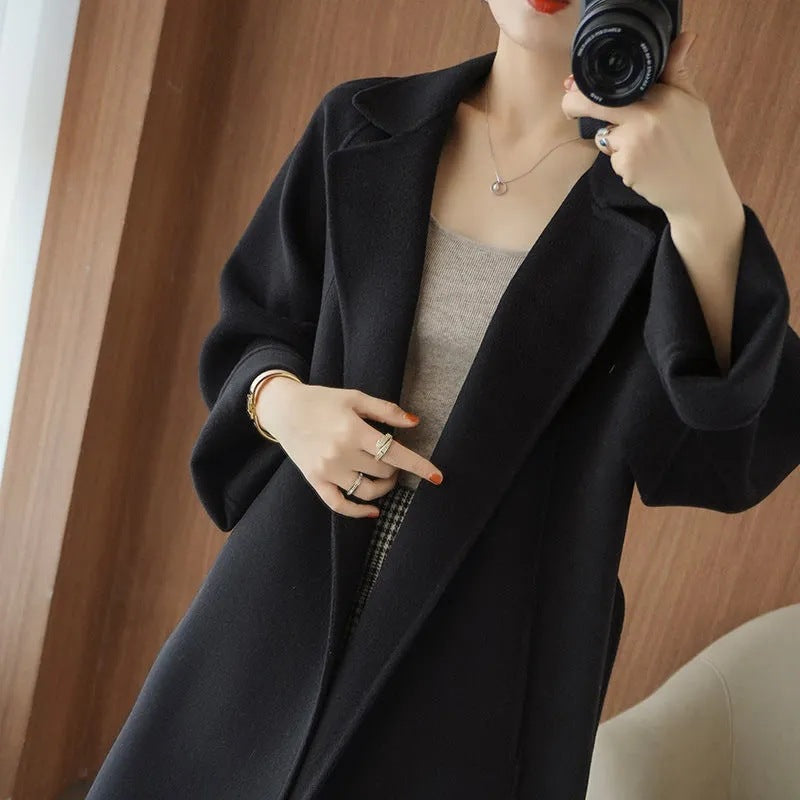 JO | Stylish long ladies coat