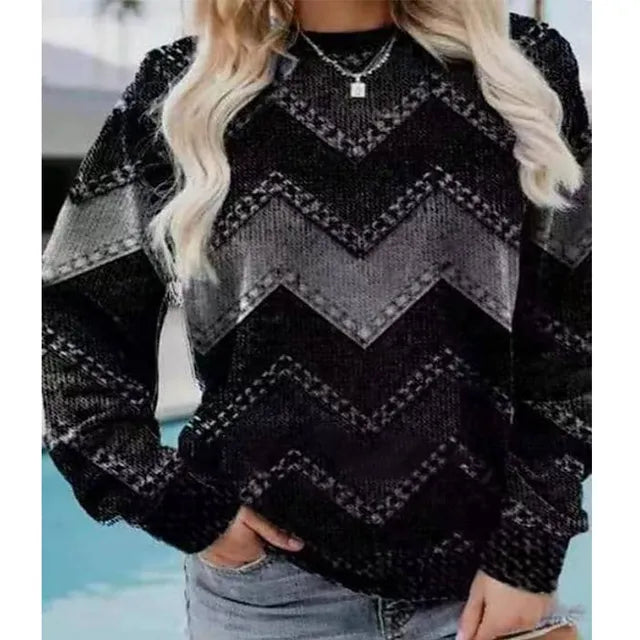 JO | Print Pullover Sweatshirt