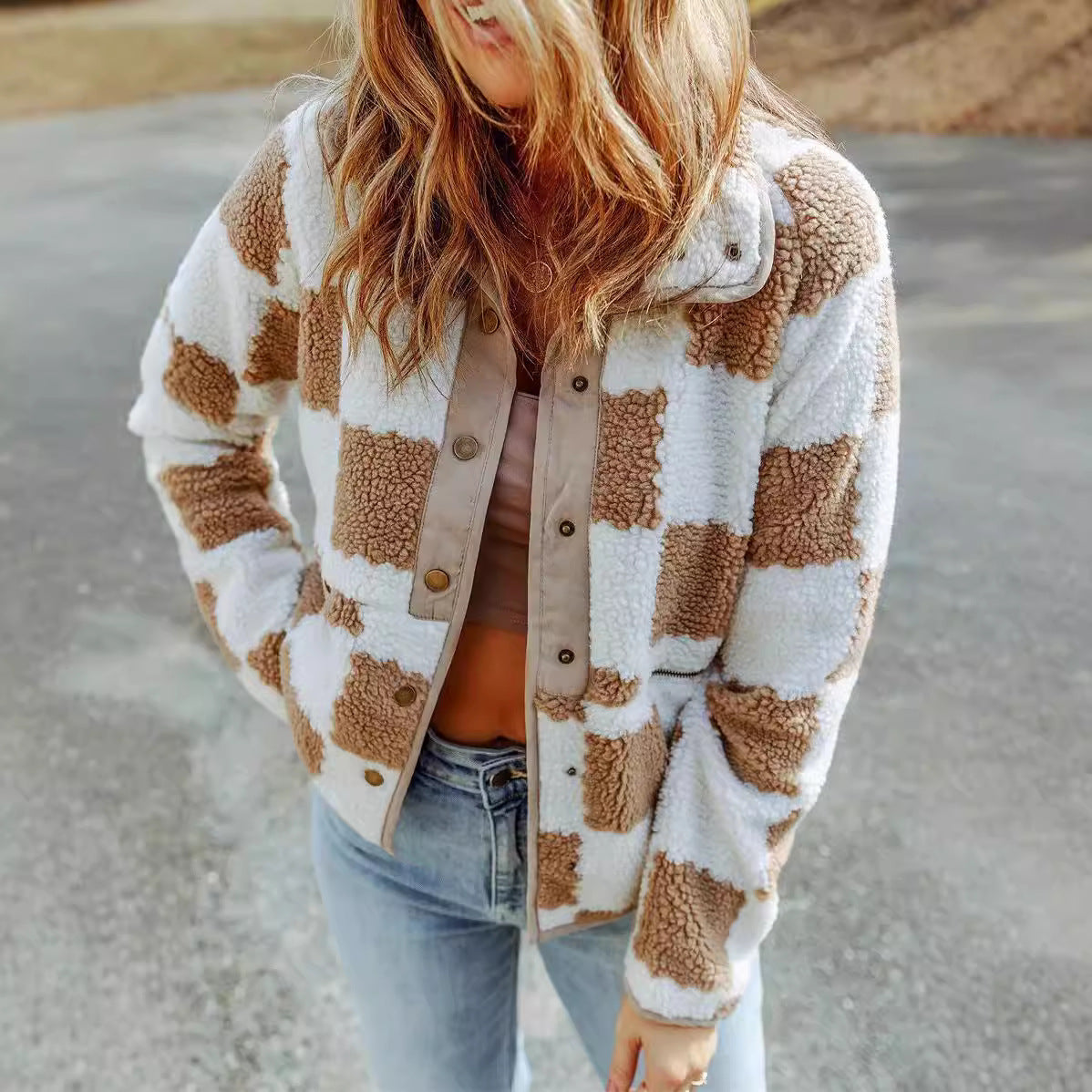 JO | Patchwork jacket for women