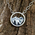 Vintage Handmade Silver Necklace