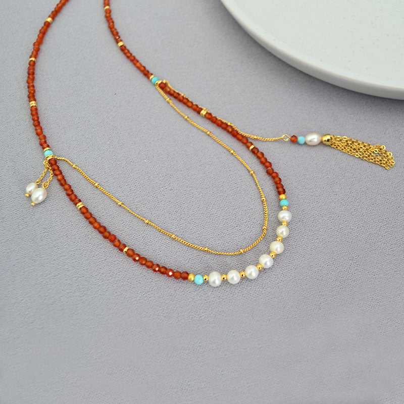 Romantic Pearl Necklace for Special Moments