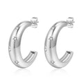 Delicate Artisan Gold Earring