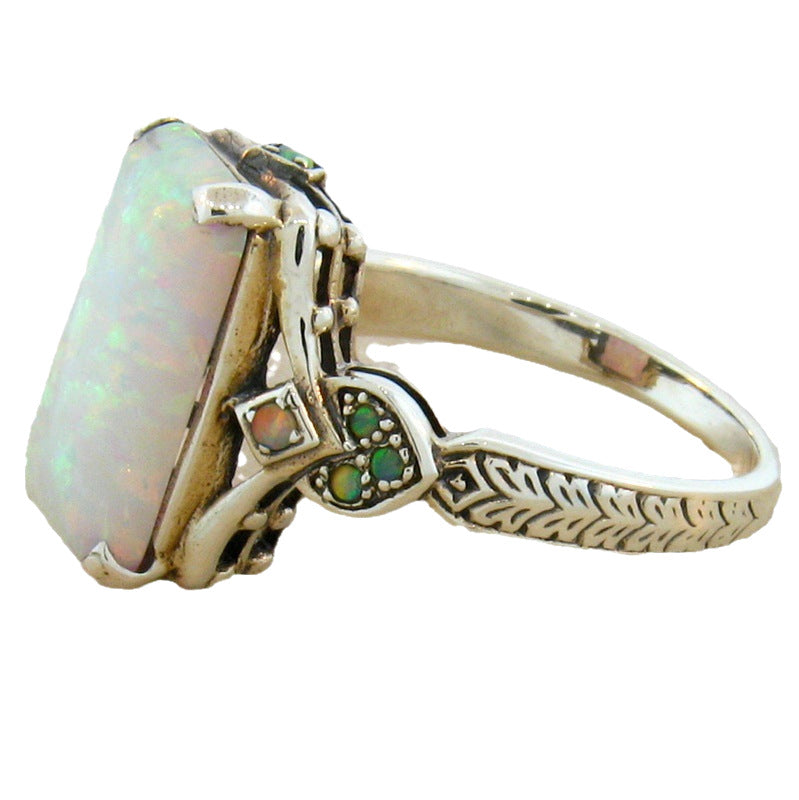 Delicate Artisan Silver Ring