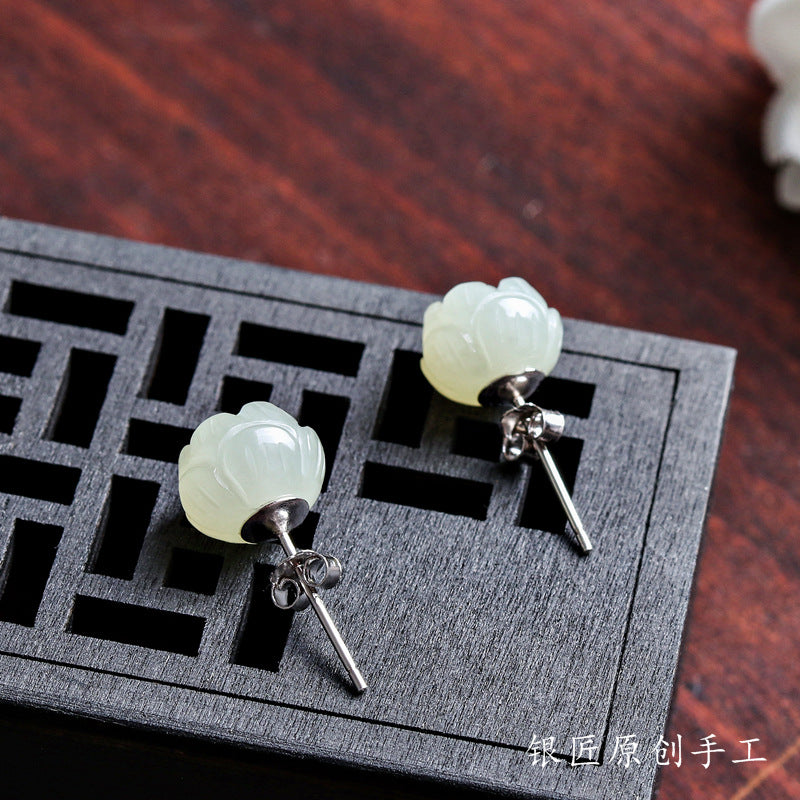 Classic Silver Earring with Timeless Appeal