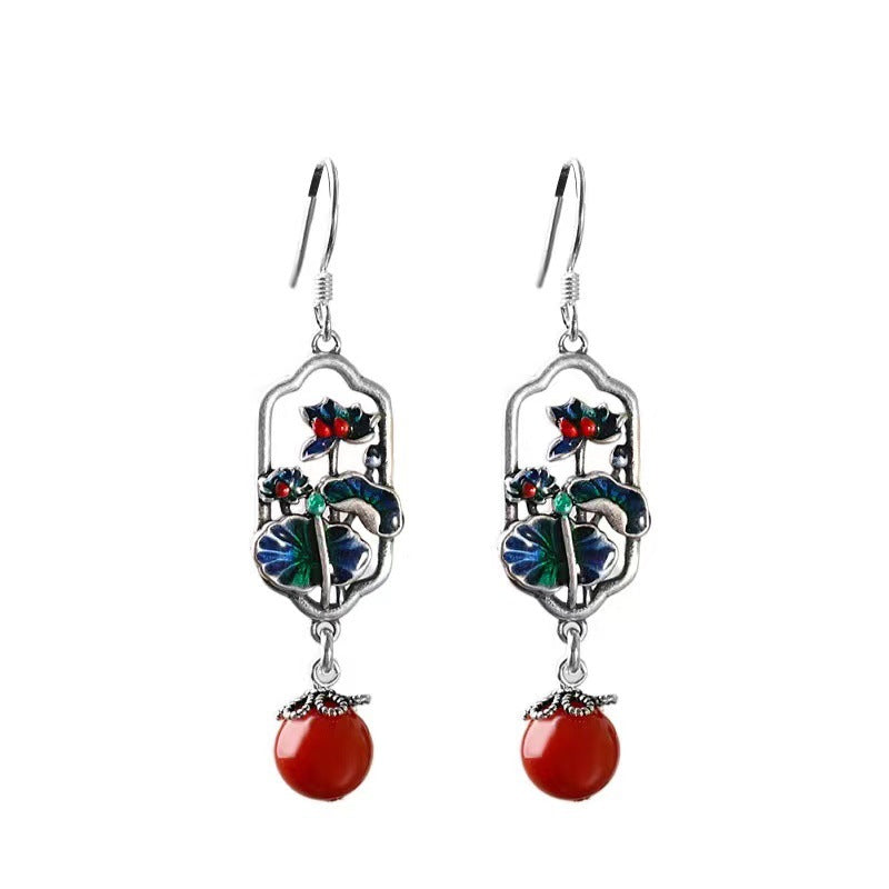 Delicate Artisan Silver Earring