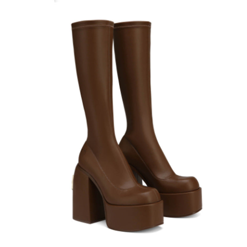 Chic Orthopedic Boots with Unique Design