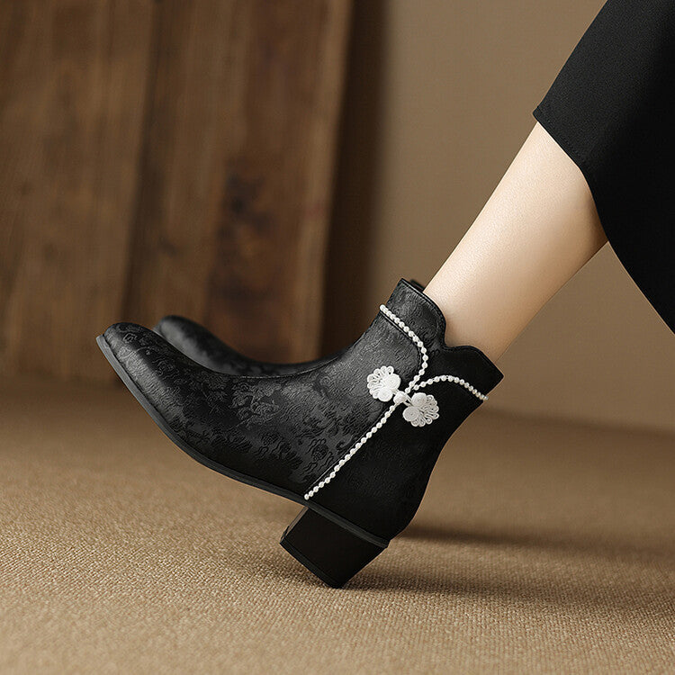 Classic Orthopedic Boots with Timeless Style