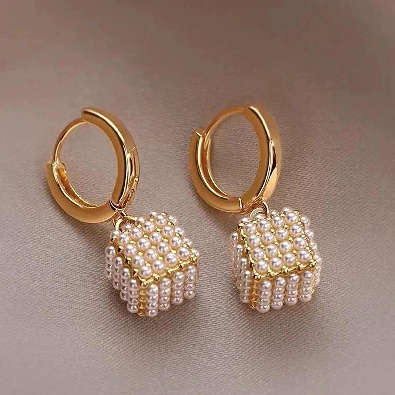 Vintage Handmade Pearl Earring