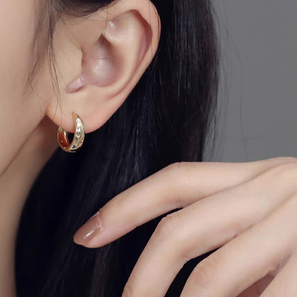 Vintage Handmade Silver Earring