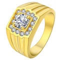 Delicate Artisan Gold Ring
