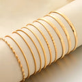 Vintage Handmade Gold Set