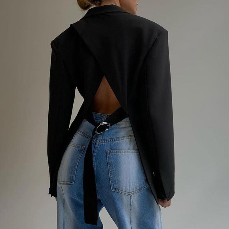 JO | Backless blazer for women