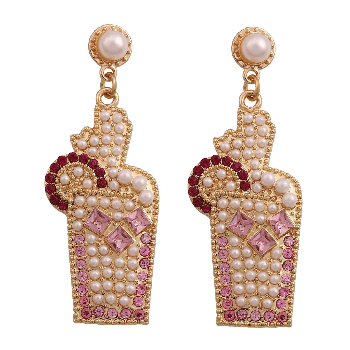 Beautiful Pearl Earring with Unique Style