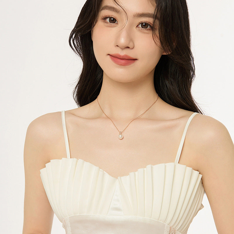 Romantic Pearl Necklace for Special Moments