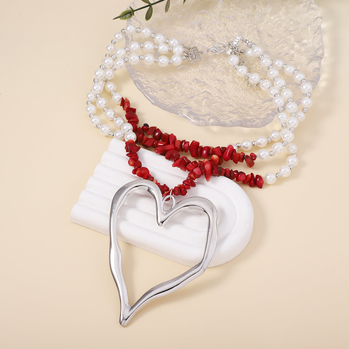 Vintage Handmade Pearl Necklace