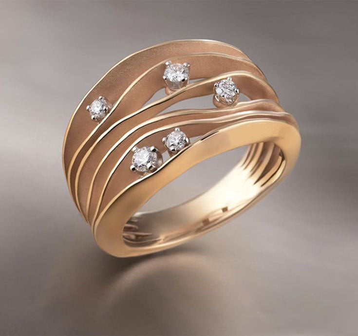 Vintage Handmade Gold Ring