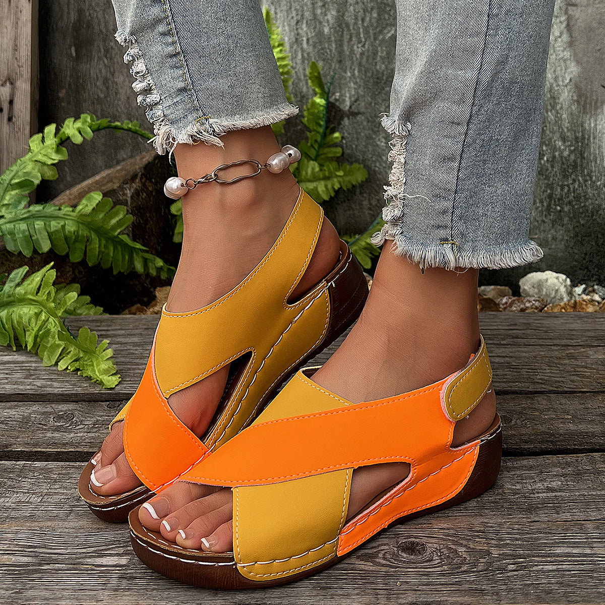 Classic Orthopedic Sandals with Timeless Style