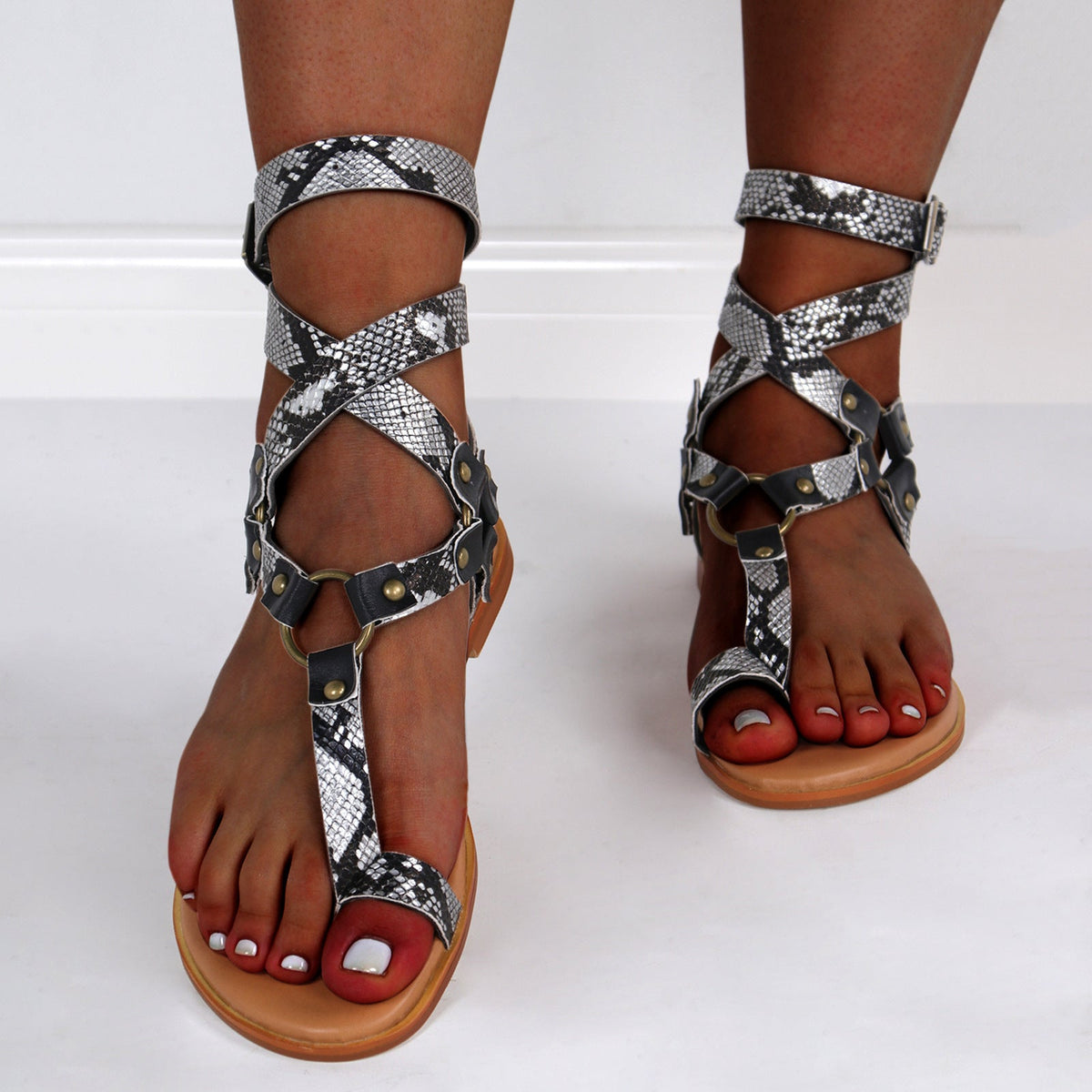 Vintage Inspired Orthopedic Sandals